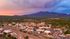 aerial of Historic Downtown Flagstaff AZ