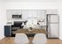 rendering of kitchen with 4 person dining table and Wood-Style Flooring at Twelve Mile Crossing