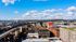 views of city from the rooftop terrace at oro apartments