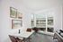Downtown Portland Apartments - ORO - Dining Nook with Floor to Ceiling Windows and Wood-Style Flooring