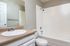 Newly Renovated Bathroom with tub