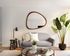 Living Room with Plants and Coffee Table