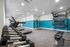 fitness center with free weights and fitness equipment at peoria grand apartments