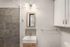 updated bathroom with high quality finishes