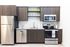 kitchen with stainless steel appliances, granite countertops, and wood-style cabinets