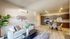 Living room and kitchen