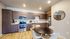 Full kitchen with stainless steel appliances