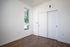 Bedroom with large closets