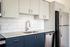 Kitchen with stainless steel appliances