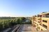 views of riverfront park from a balcony at the meridian