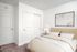 Virtually staged bedroom