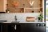 Community kitchenette and lounge area at Rivenwood in Salem, OR