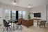 Virtually staged living room