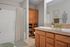 Virtually staged bathroom