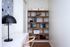 Office space with shelving