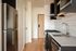 Kitchen with stainless steel appliances