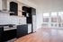 Kitchen with stainless steel appliances
