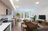 virtually staged studio apartment