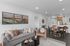 Living, dining and kitchen area at Terava in Bend, OR