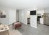 virtually staged living room and kitchen
