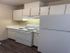 Kitchen with white appliances