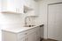 Kitchen with stainless steel appliances