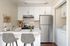 virtually staged kitchen