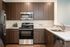 virtually staged kitchen