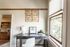living room with desk at fairmount apartments