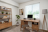 Virtually staged office/second bedroom at Alderbook in Vancouver, WA