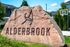 Alderbrook main entrance sign