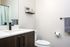 Fully Furnished One-Bedroom, One-Bathroom Floor Plan Bathroom
