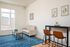 Fully Furnished One-Bedroom, One-Bathroom Floor Plan living area