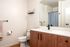 Fully Furnished One-Bedroom, One-Bathroom Floor Plan bathroom