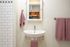 bathroom with shower and pedestal sink at Fairmount Apartments located in Portland, OR
