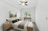 virtually staged bedroom