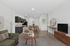 virtually staged living room