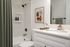 virtually staged bathroom
