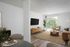 virtually staged living room