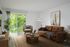 virtually staged living room