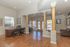 leasing office with desk and seating area