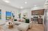 Living room and kitchen at The Hixon in Bend, OR