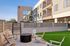 fireplace and lounge area at asa apartments