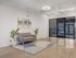Bright resident lobby with modern seating at Koz on N. Killingsworth.