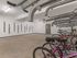 Secure bike storage and maintenance station at Koz on 13th.