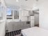 Sleek studio apartment with contemporary finishes at Koz on 13th.