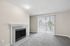living room at B1 renovated floorplan at Timber Flats