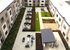 Courtyard at Orrin with seating areas