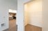 Closet at Orrin with wire shelving and wood floors