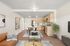 Virtually staged one-bedroom at Solaris at Tucson